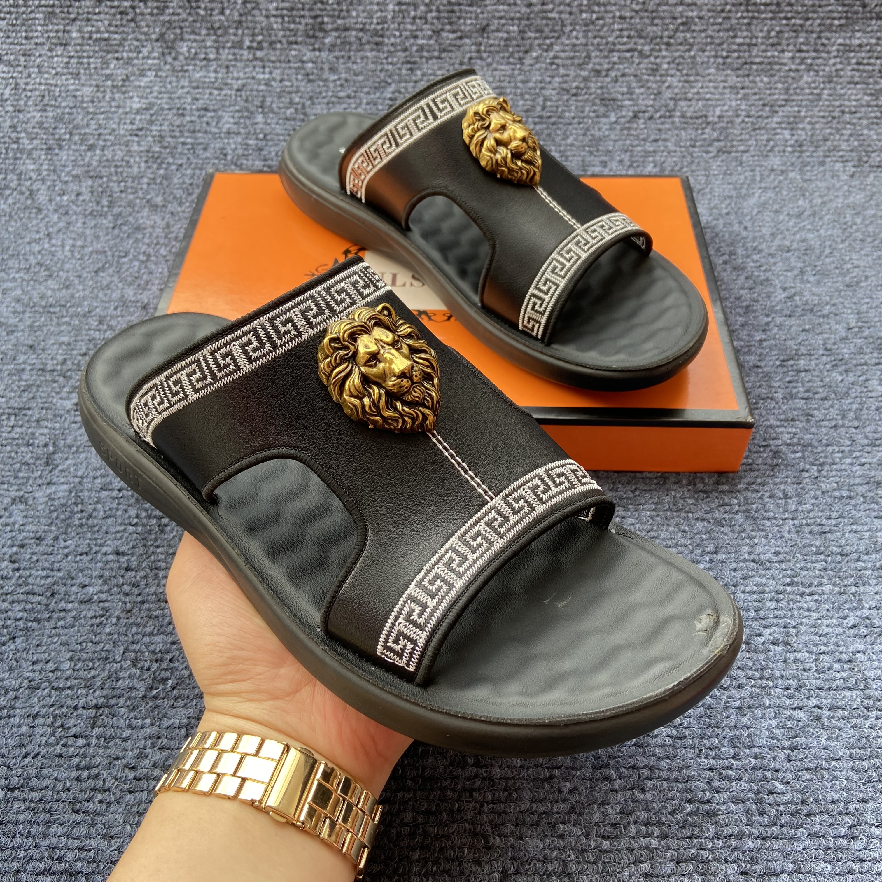Men Shoes Sale - Lion Head Brand original shoes designer
