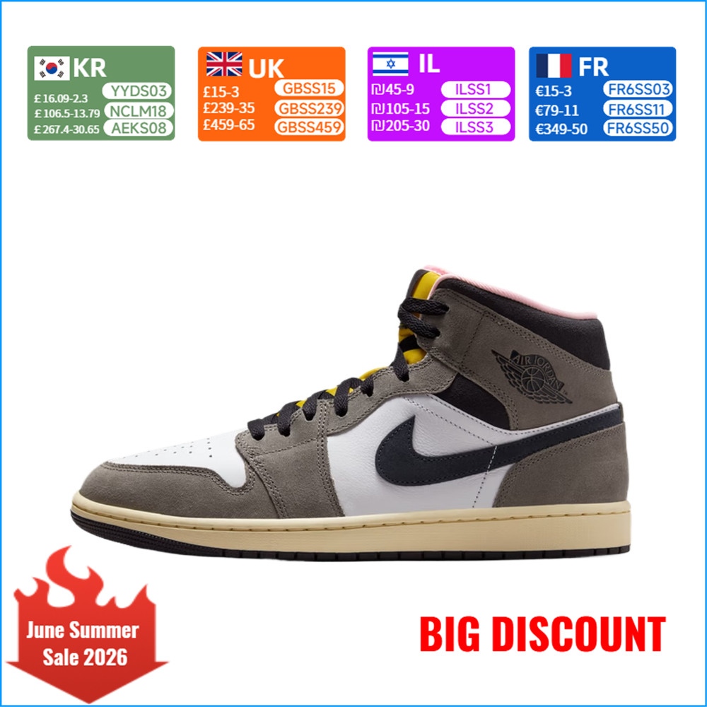 Men'S Shoes Jordan 1 - Nike Air Jordan 1 Mid Cushioned