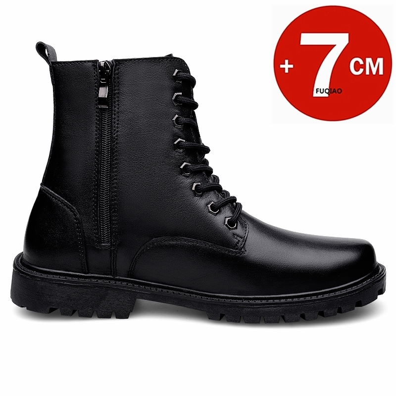 Men's Genuine Leather Elevator - Men'S Shoes To Increase Height reseña y precio