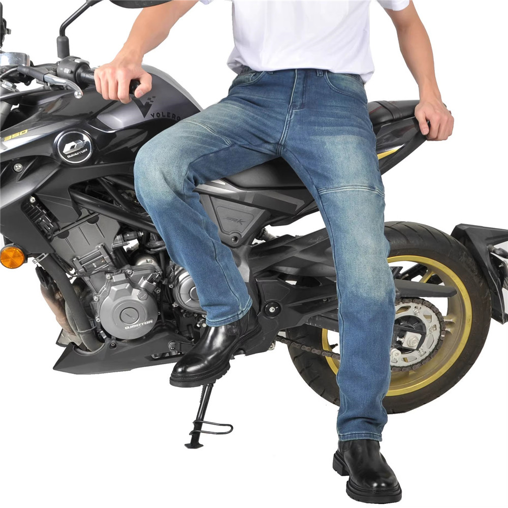 Motorcycle Riding Jeans Pants  - Men'S Shoes For Jeans reseña y precio