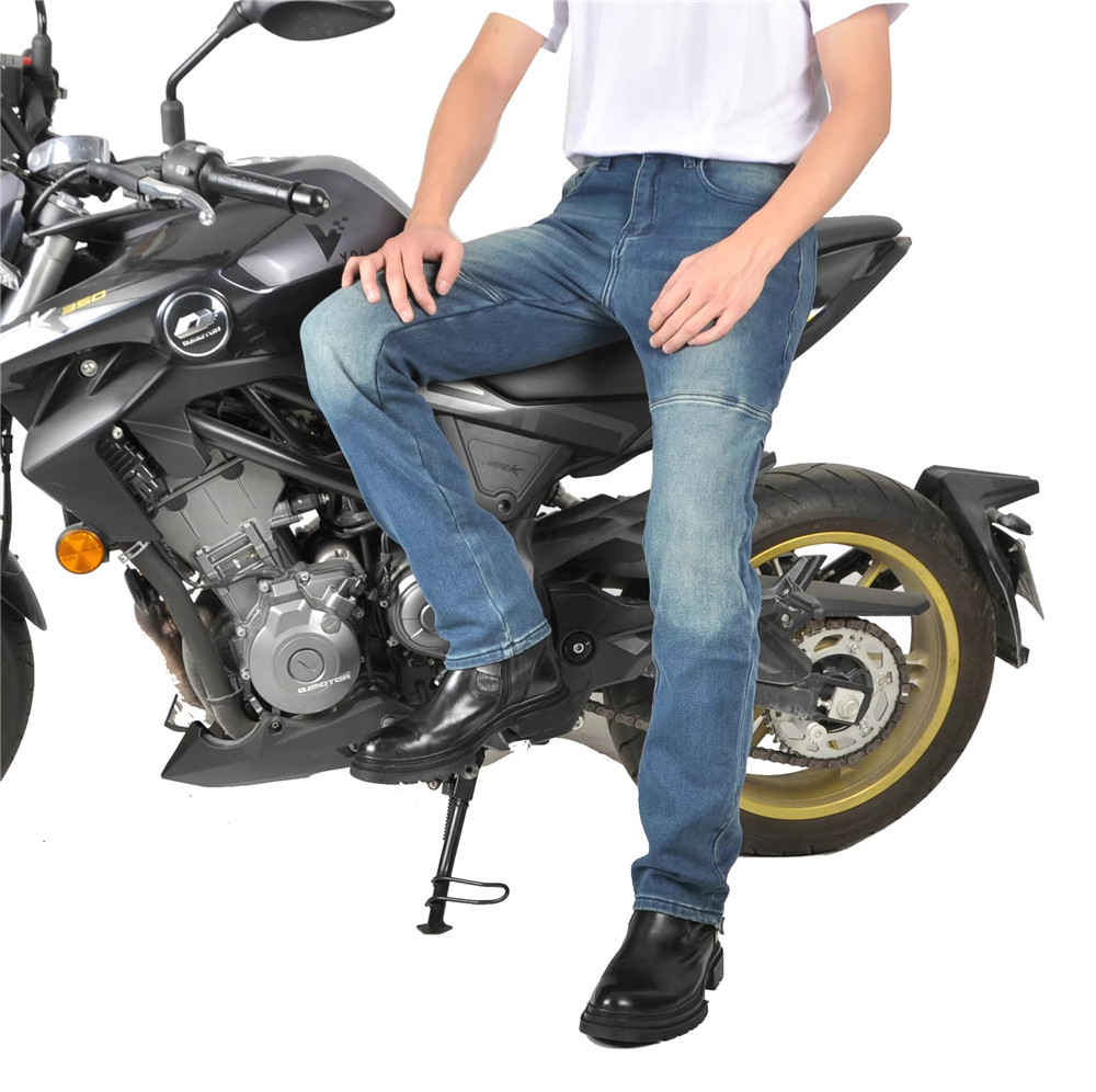 Motorcycle Riding Jeans Pants  - Men'S Shoes For Jeans reseña y precio