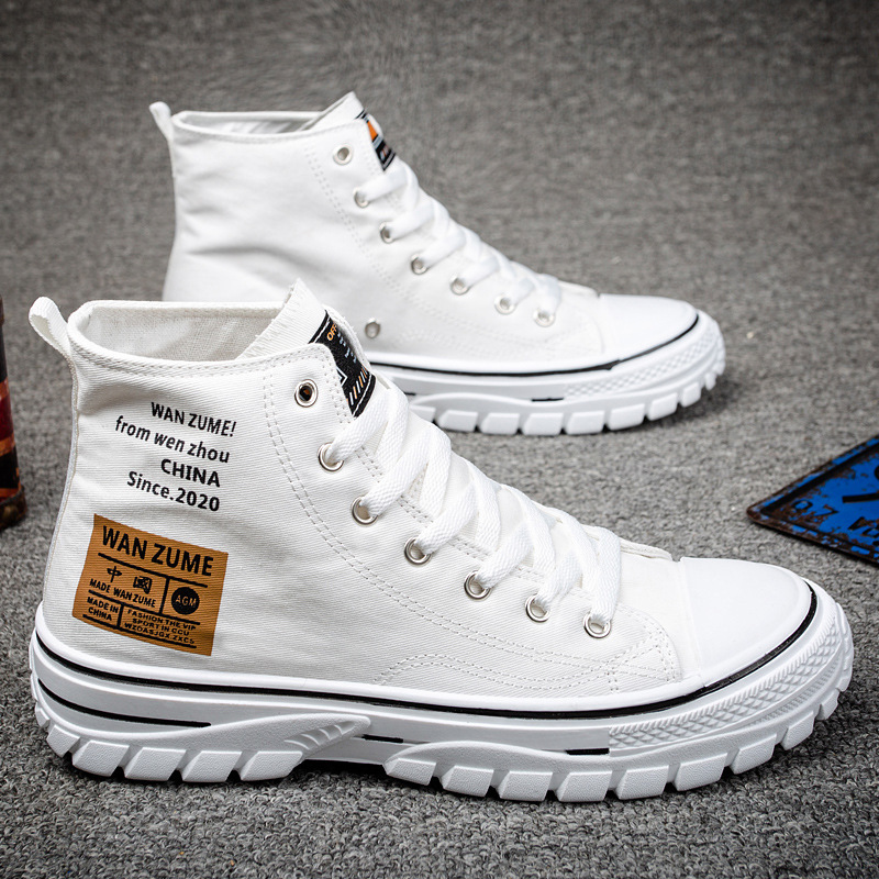New shoes for man High Top Can - Canvas Sneaker High reseña y precio