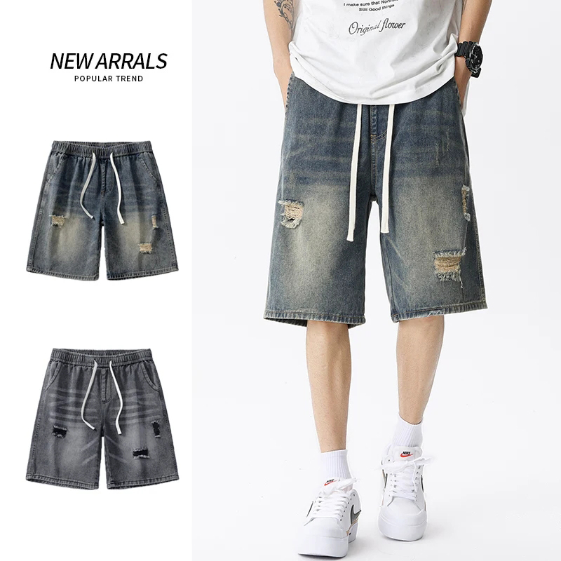 Summer Thin Denim Shorts Men's - Men'S Shoes For Jeans reseña y precio