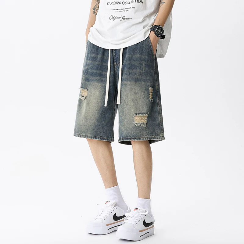 Summer Thin Denim Shorts Men's - Men'S Shoes For Jeans reseña y precio