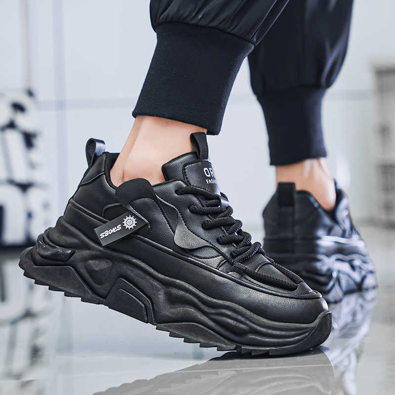 Black Platforme Tennis Man Spo - Men'S Shoes For Tennis reseña y precio