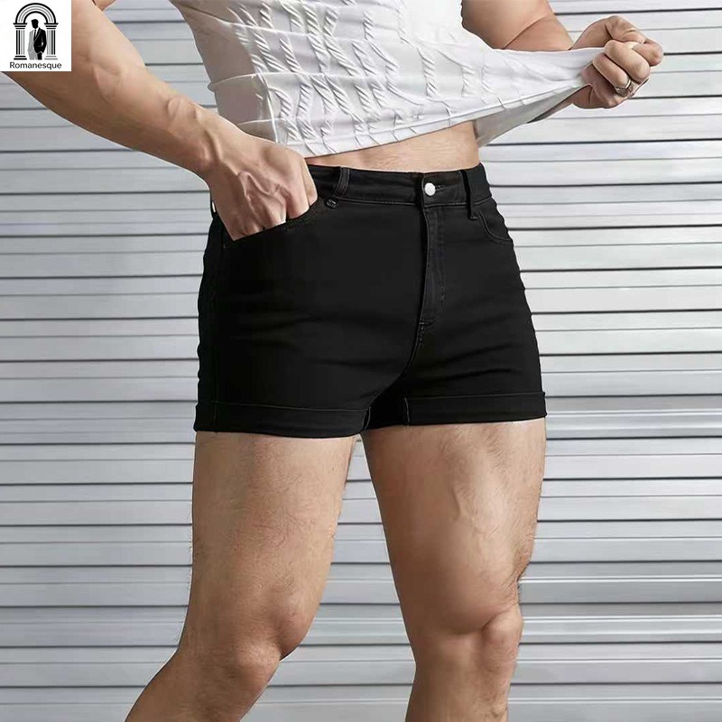 Men's Sexy Slim Fit White Deni - Men'S Shoes For Jeans reseña y precio