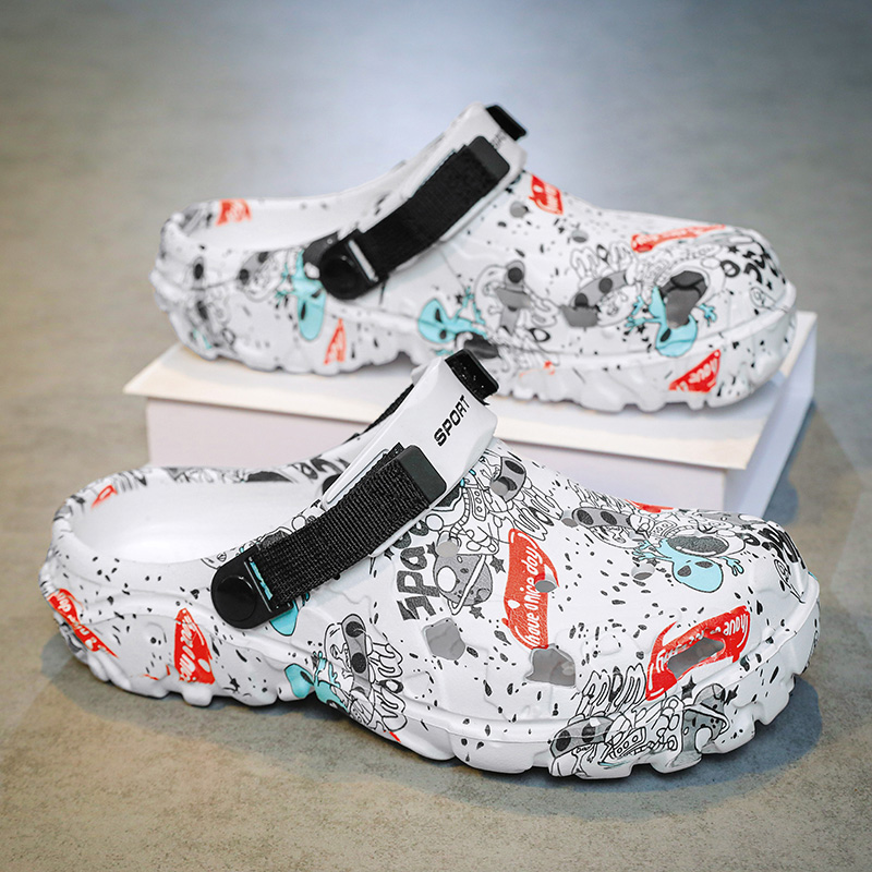 Men Camouflage Clogs Big Size  - Men'S Shoes With Wide Toe Box reseña y precio