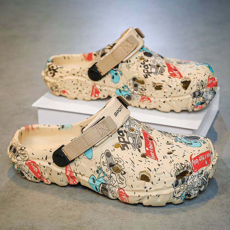 Men Camouflage Clogs Big Size  - Men'S Shoes With Wide Toe Box reseña y precio
