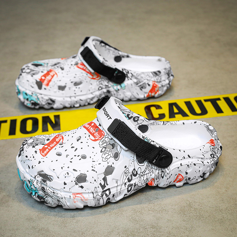 Men Camouflage Clogs Big Size  - Men'S Shoes With Wide Toe Box reseña y precio
