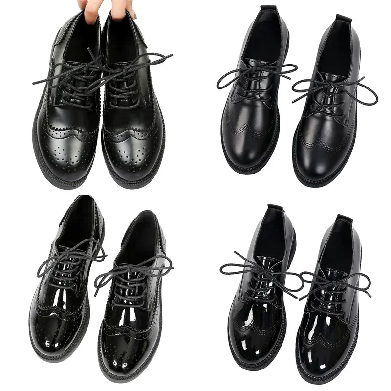 2025 Autumn Women Oxford Flats - Oxford Brogue Leather reseña y precio