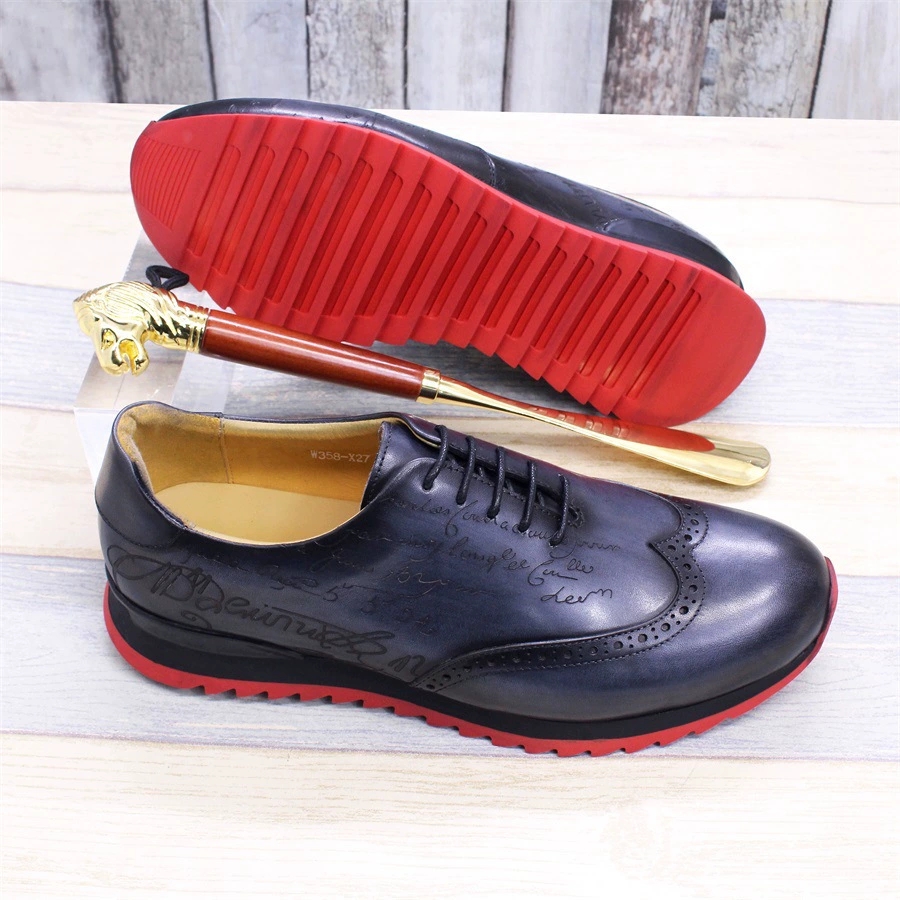 Luxury Designer Men's Oxford S - Oxford Brogue Leather reseña y precio