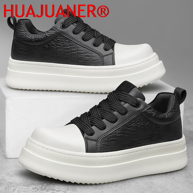 Men's Leather Elevator Shoes 7 - Men'S Shoes To Increase Height reseña y precio