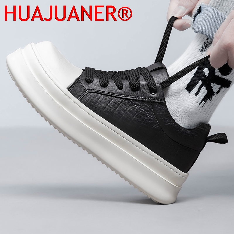 Men's Leather Elevator Shoes 7 - Men'S Shoes To Increase Height reseña y precio