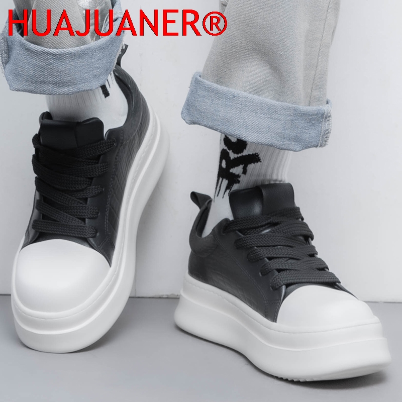 Men's Leather Elevator Shoes 7 - Men'S Shoes To Increase Height reseña y precio