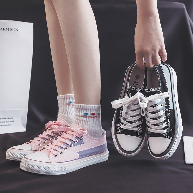 New Canvas Shoes Women No-slip - Canvas Sneaker High reseña y precio