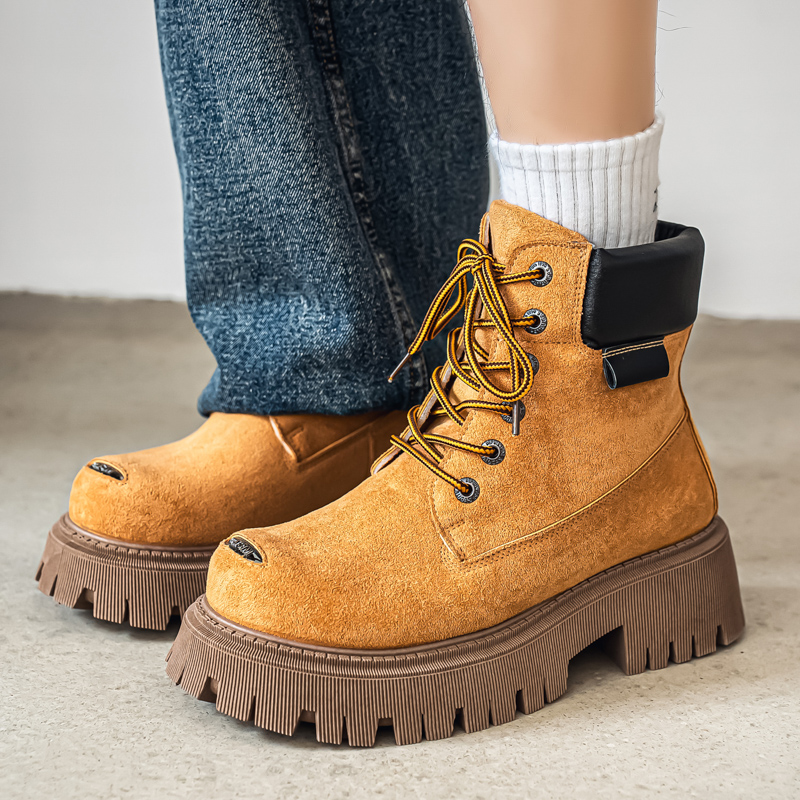 Classic High Top Boots Outdoor - Men'S Shoes With Wide Toe Box reseña y precio