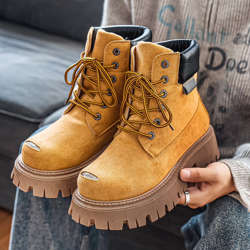Classic High Top Boots Outdoor - Men'S Shoes With Wide Toe Box reseña y precio