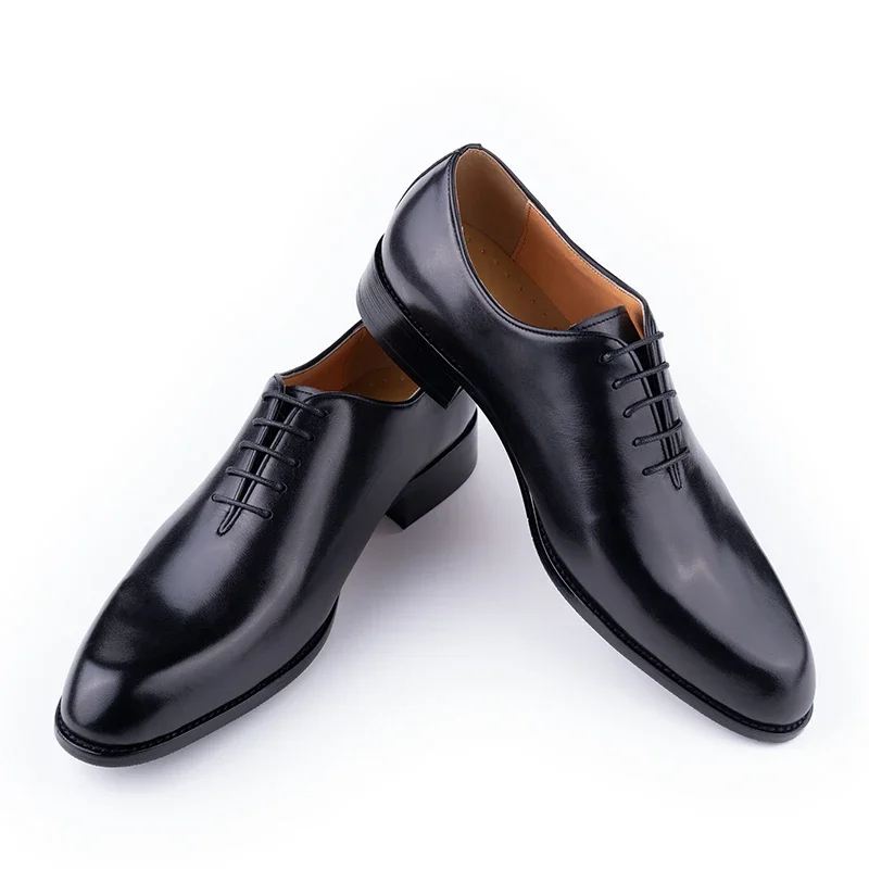 Successful Men's Leather Shoes - Oxford Brogue Leather reseña y precio