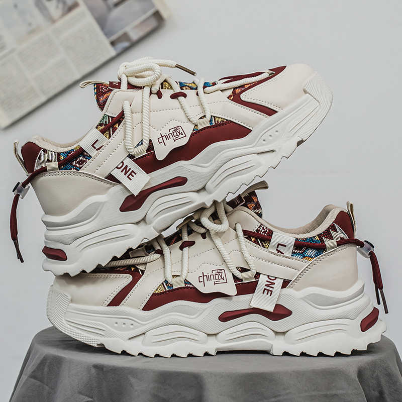 PU Leather Without Heel Men's  - Men'S Shoes For Tennis reseña y precio