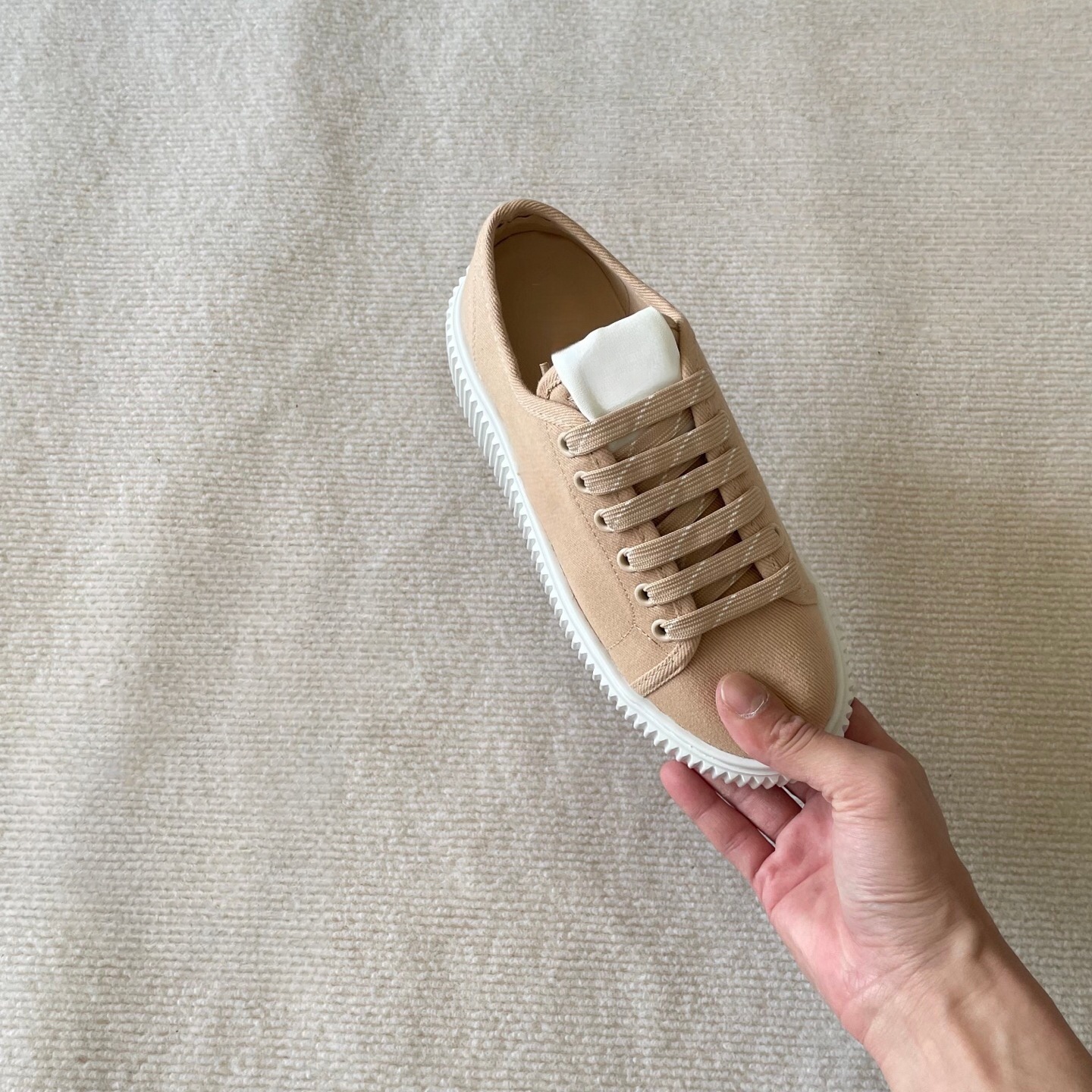 Brand Discount Women's White S - Canvas Sneaker High reseña y precio