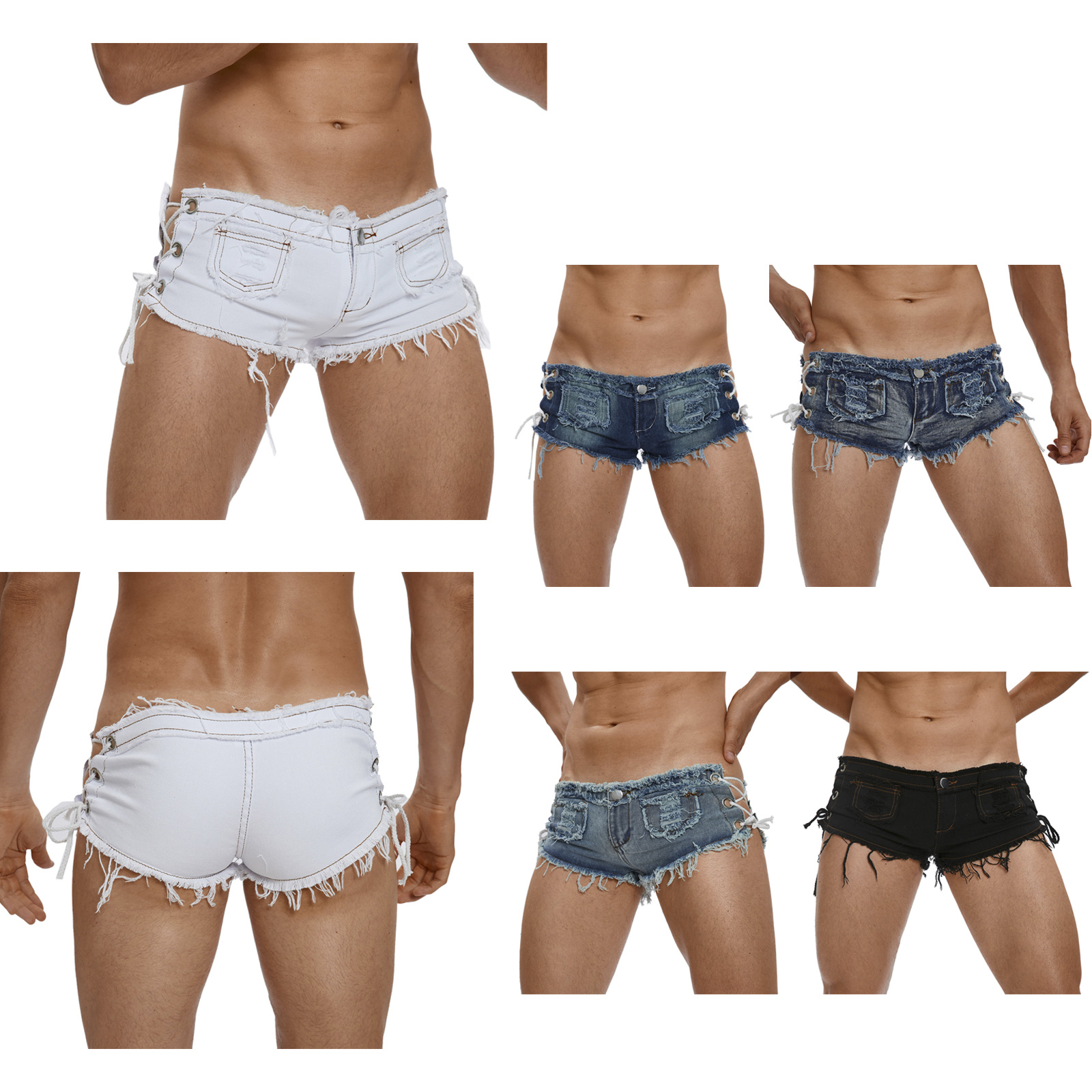 Mens Low Rise Extra Short Hot  - Men'S Shoes For Jeans reseña y precio
