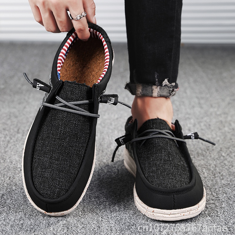 Hot Sale Blue/Black Men Loafer - Men Shoes Sale reseña y precio