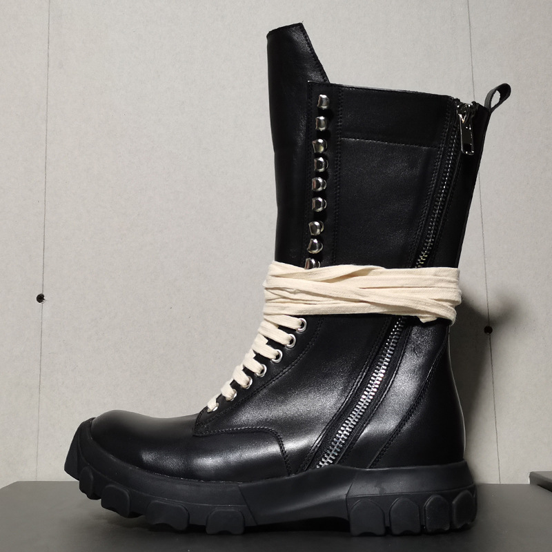 Men's High Top Shoes Platform  - Canvas Sneaker High reseña y precio