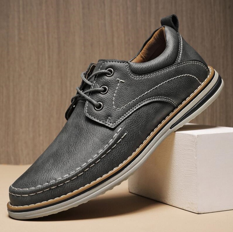 Genuine Leather Men Dress Shoe - Oxford Brogue Leather reseña y precio
