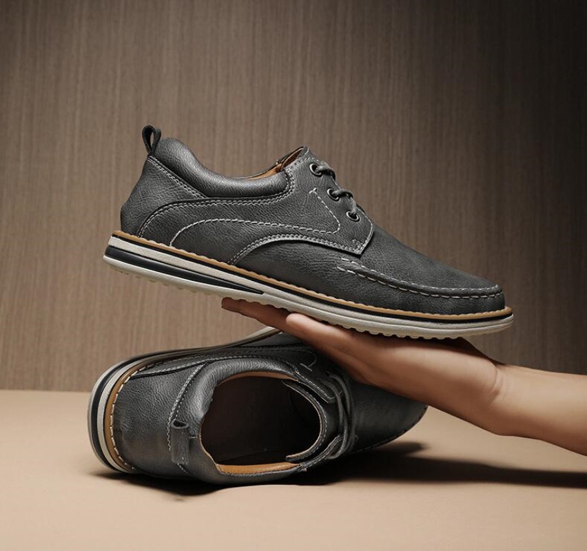 Genuine Leather Men Dress Shoe - Oxford Brogue Leather reseña y precio