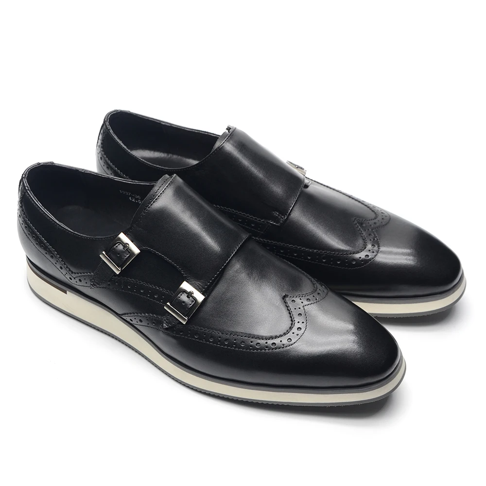 European Luxury Mens Sneakers  - Oxford Brogue Leather reseña y precio