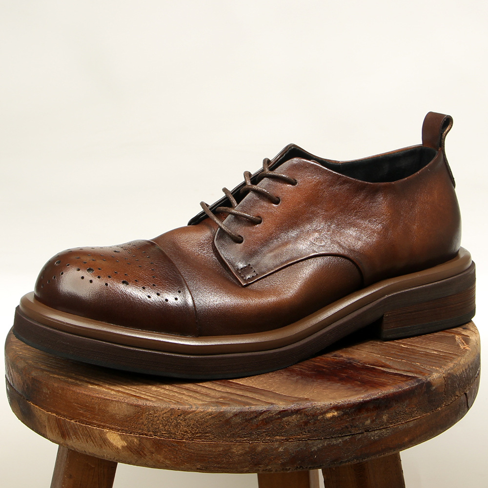 Top Quality Genuine Leather Me - Oxford Brogue Leather reseña y precio