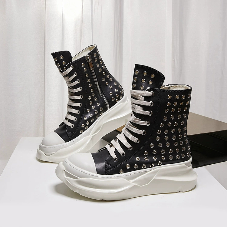 Vintage Men Shoes High-TOP Pla - Canvas Sneaker High reseña y precio