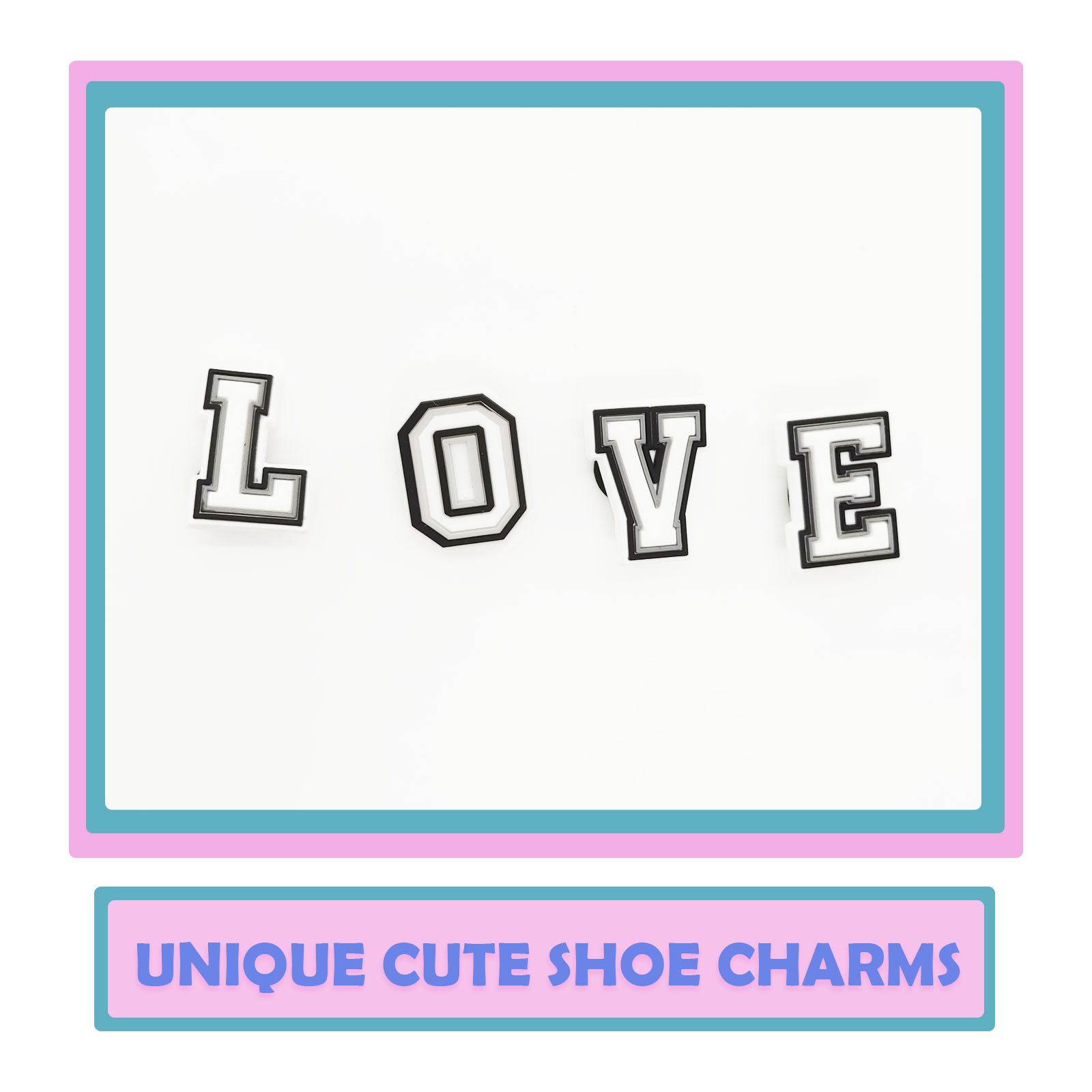 54Pcs Alphabet Shoe Charms - S - Men Shoes Variety reseña y precio