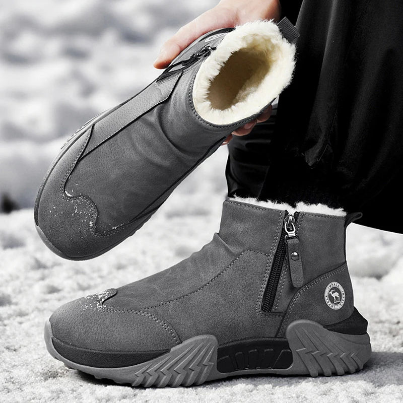 Winter Snow Boots Non Slip Cas - Canvas Sneaker High reseña y precio