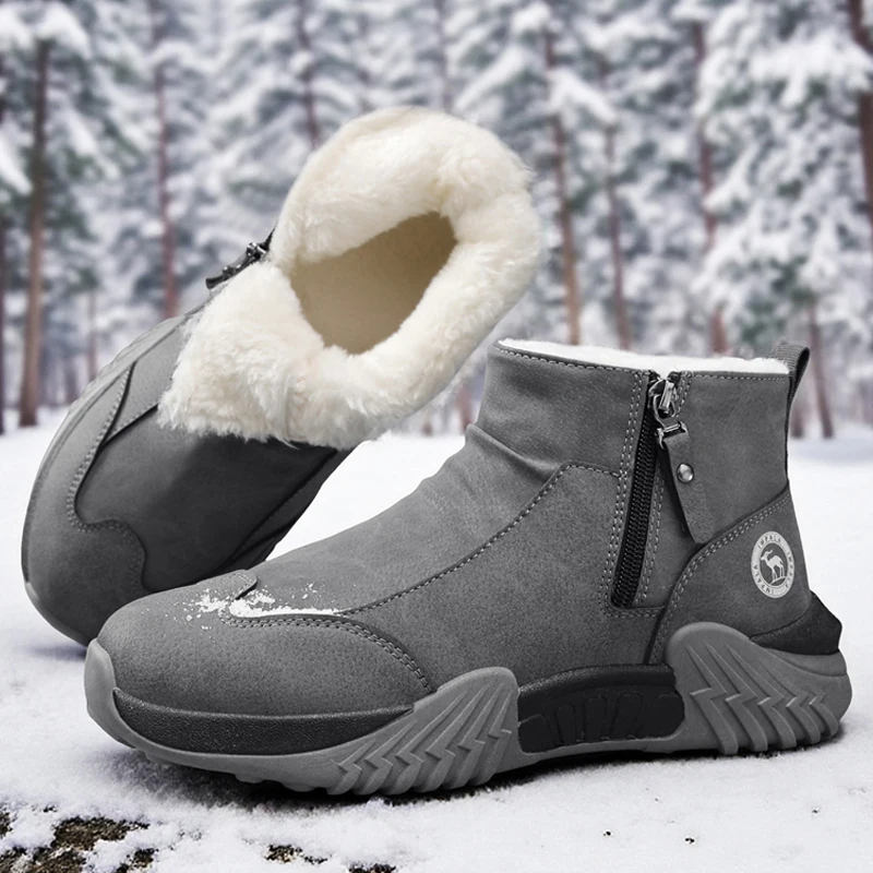 Winter Snow Boots Non Slip Cas - Canvas Sneaker High reseña y precio