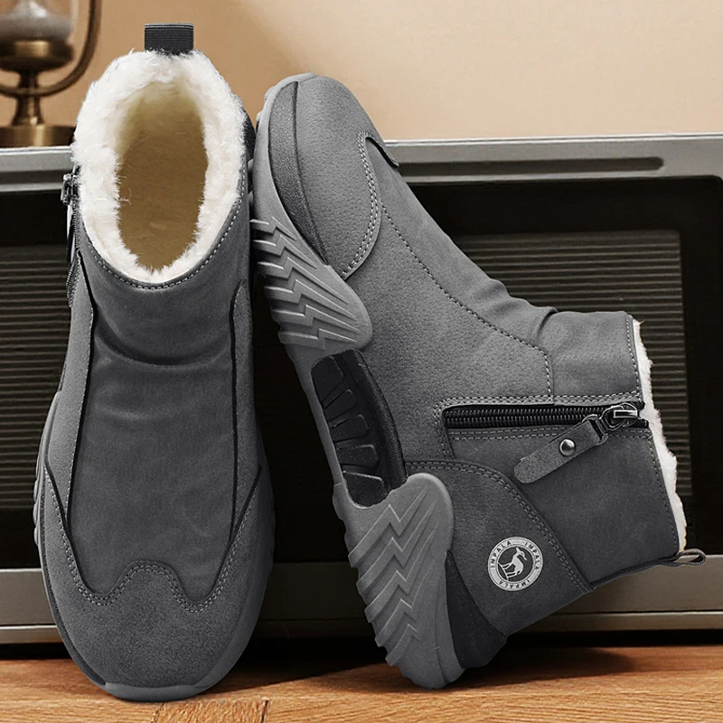 Winter Snow Boots Non Slip Cas - Canvas Sneaker High reseña y precio