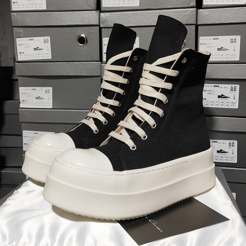 Black Men's and Women's Thick  - Men'S Shoes To Increase Height reseña y precio