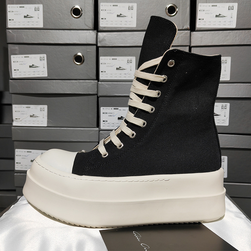 Black Men's and Women's Thick  - Men'S Shoes To Increase Height reseña y precio