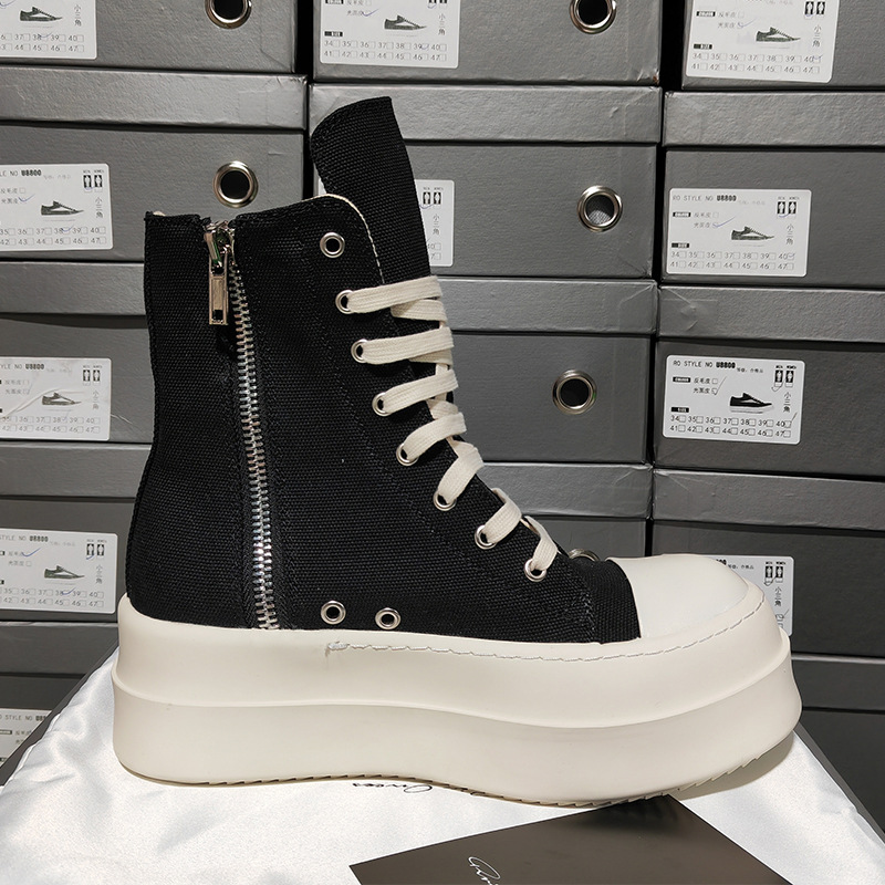 Black Men's and Women's Thick  - Men'S Shoes To Increase Height reseña y precio