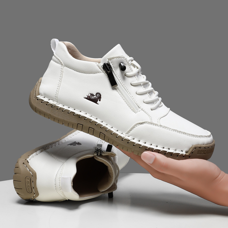 Women's Sneakers Handmade Leat - Men'S Shoes Casual Sneakers reseña y precio