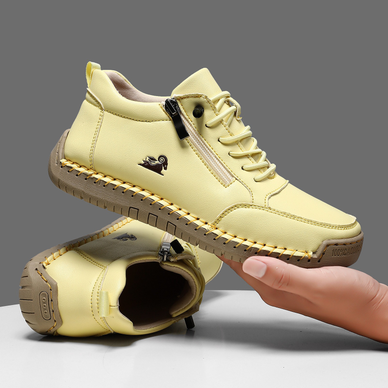 Women's Sneakers Handmade Leat - Men'S Shoes Casual Sneakers reseña y precio
