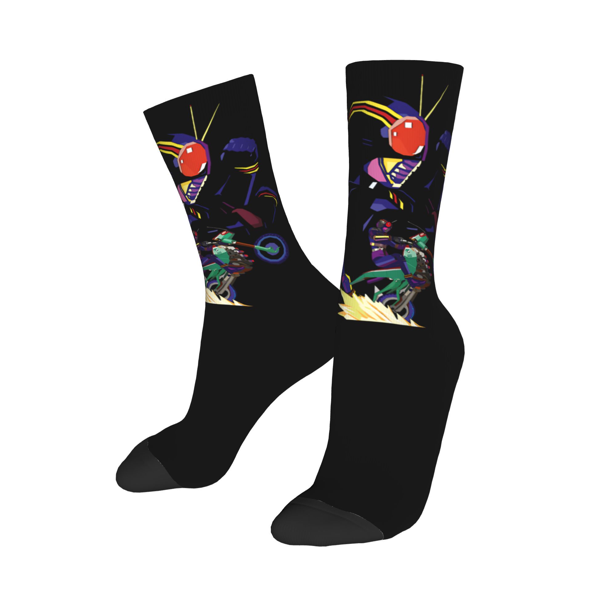 Kamen Rider Black  Middle Sock - Men'S Shoes For Crews reseña y precio